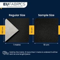 Acoustic Fabric for Soundproofing Black