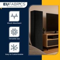 Acoustic Fabric for Soundproofing Black