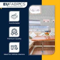 Car Headliner Fabric 2MM Foam Backed Light Grey