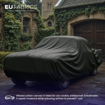 Slight Seconds Waxed Cotton Fabric Khaki