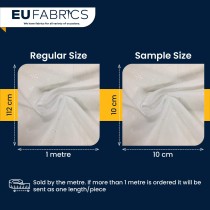 3 Hole Broderie Anglaise Polycotton Fabric White