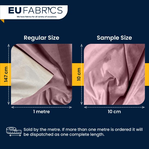 Clearance Suede Feel Upholstery Fabric pink 1
