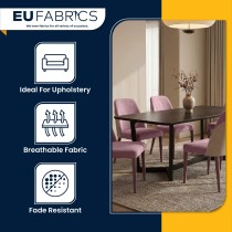 Clearance Suede Feel Upholstery Fabric pink 1