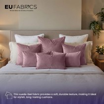 Clearance Suede Feel Upholstery Fabric pink 1