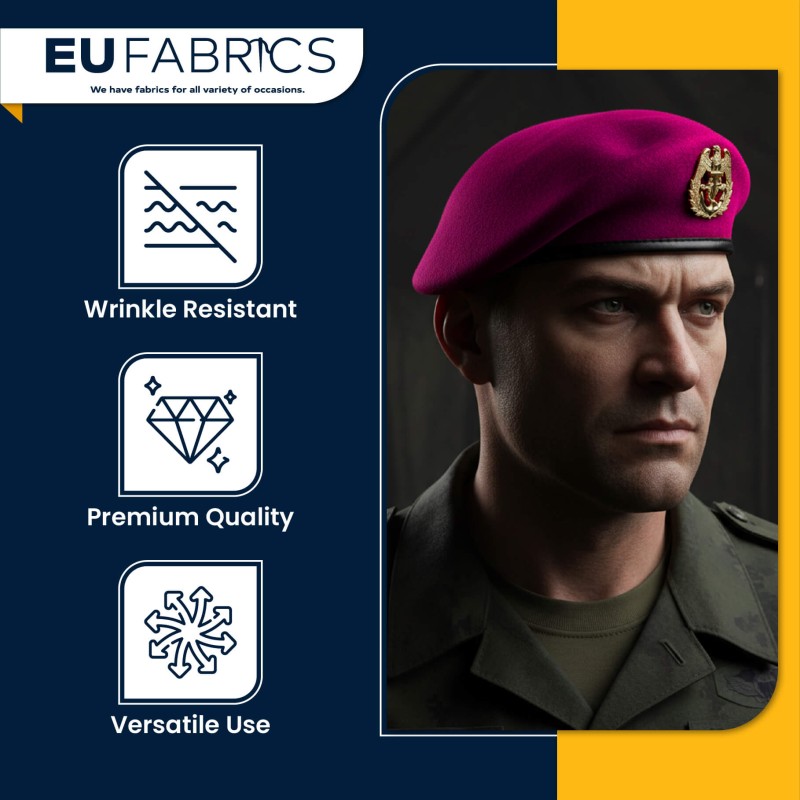 Melton Wool Fabric Heavy Wool Coating - Clearance