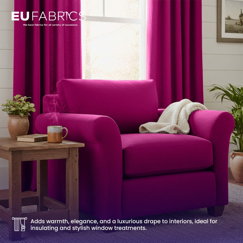 Melton Wool Fabric Heavy Wool Coating - Clearance