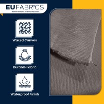 Heavy Duty 17.5oz Waterproof Waxed Canvas Fabric - Clearance
