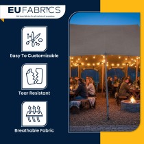 Heavy Duty 17.5oz Waterproof Waxed Canvas Fabric - Clearance