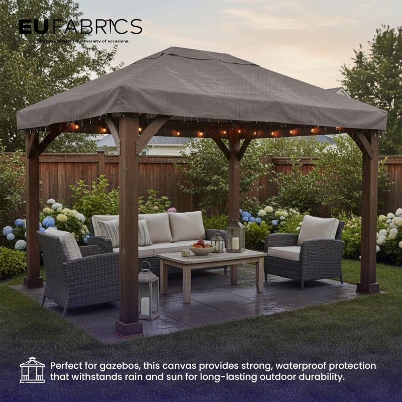 Heavy Duty 17.5oz Waterproof Waxed Canvas Fabric - Clearance