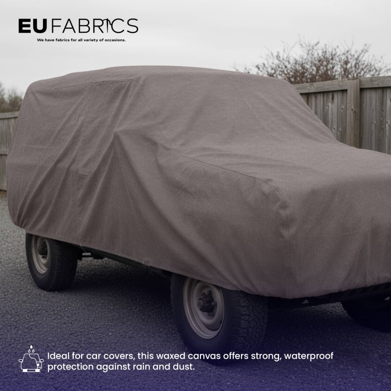 Heavy Duty 17.5oz Waterproof Waxed Canvas Fabric - Clearance