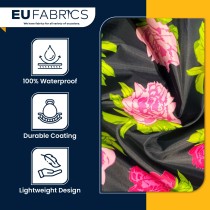 4oz Waterproof Fabric Lightweight PU Coated