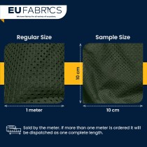 Olive Airtex Mesh Fabric