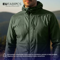 Olive Airtex Mesh Fabric