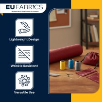 Wine Airtex Mesh Fabric 
