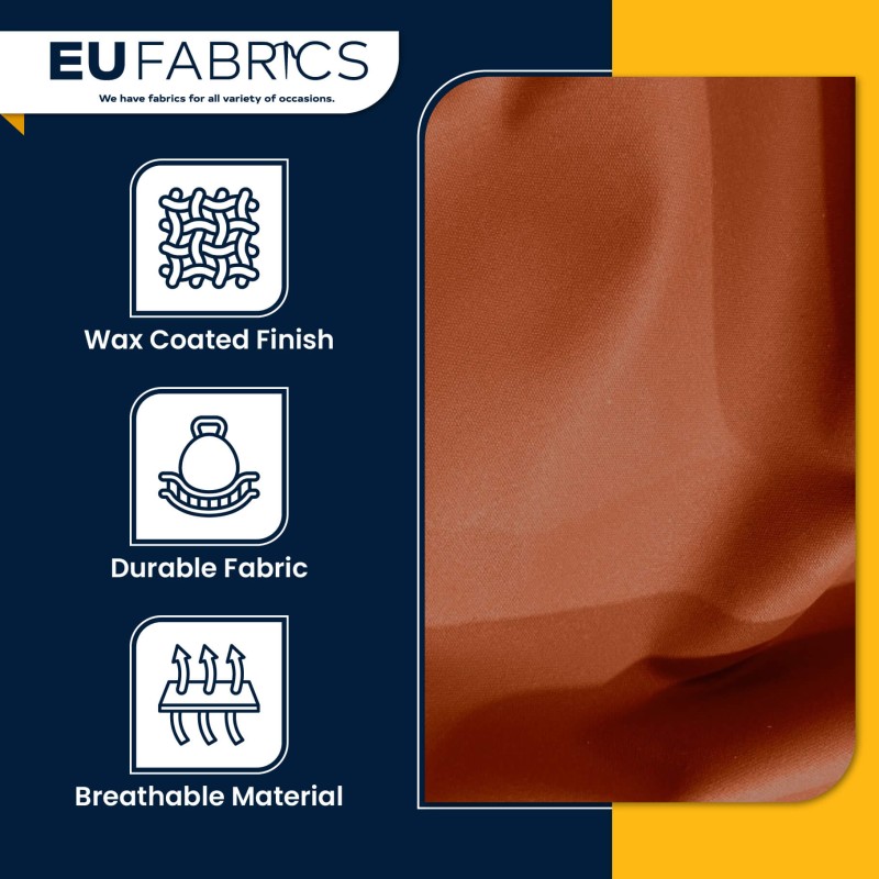 Waterproof Waxed Canvas Fabric - Clearance