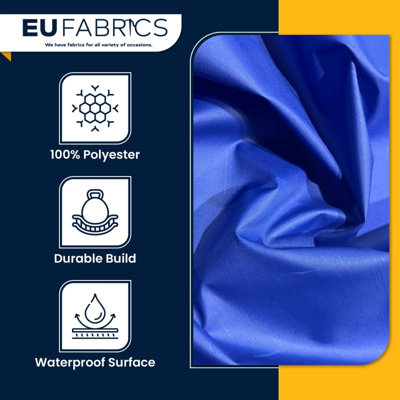 Waxed Waterproof Polyester Fabric