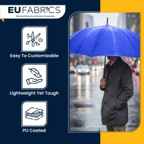 Waxed Waterproof Polyester Fabric