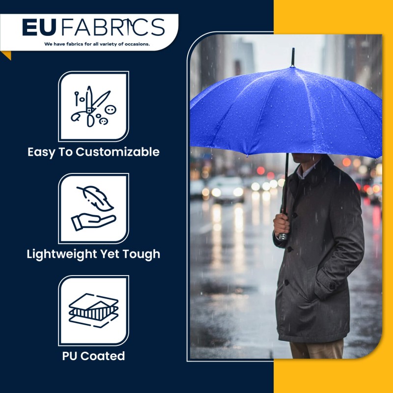 Waxed Waterproof Polyester Fabric