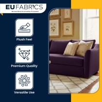 Fire Retardant Velvet Upholstery Fabric - Clearance