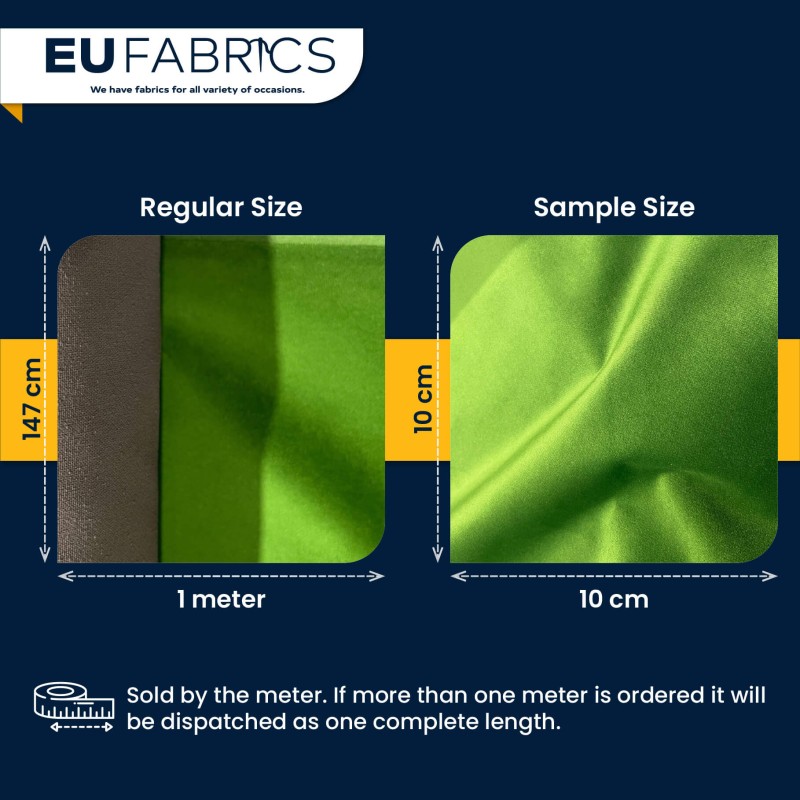 Fire Retardant Velvet Upholstery Fabric Lime Green - Clearance