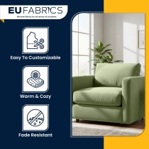 Fire Retardant Velvet Upholstery Fabric Saz - Clearance