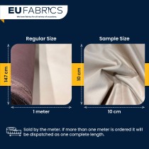 Fire Retardant Velvet Upholstery Fabric Beige - Clearance