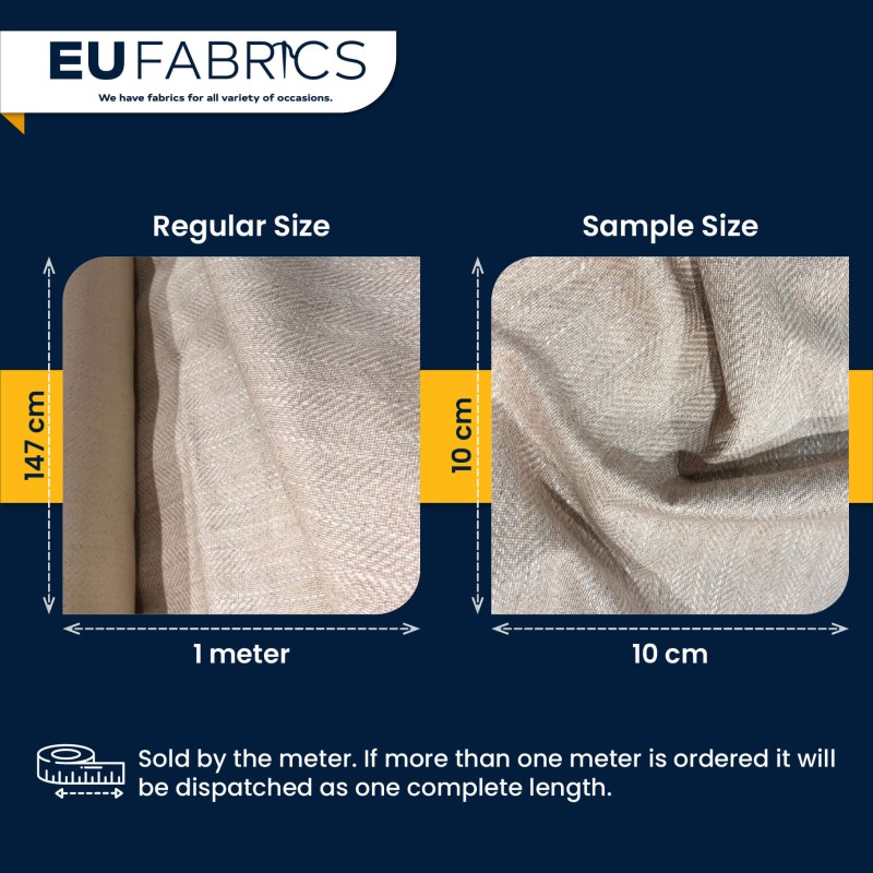 Fire Retardant Heavy Duty Upholstery Fabric Oatmeal- Clearance