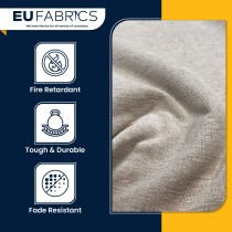Fire Retardant Heavy Duty Upholstery Fabric Oats - Clearance