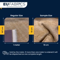 Fire Retardant Heavy Duty Upholstery Fabric Fawn - Clearance