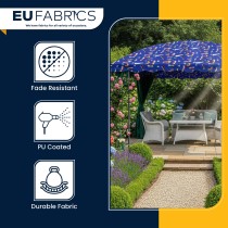 7oz PU Coated Waterproof Fabric Royal