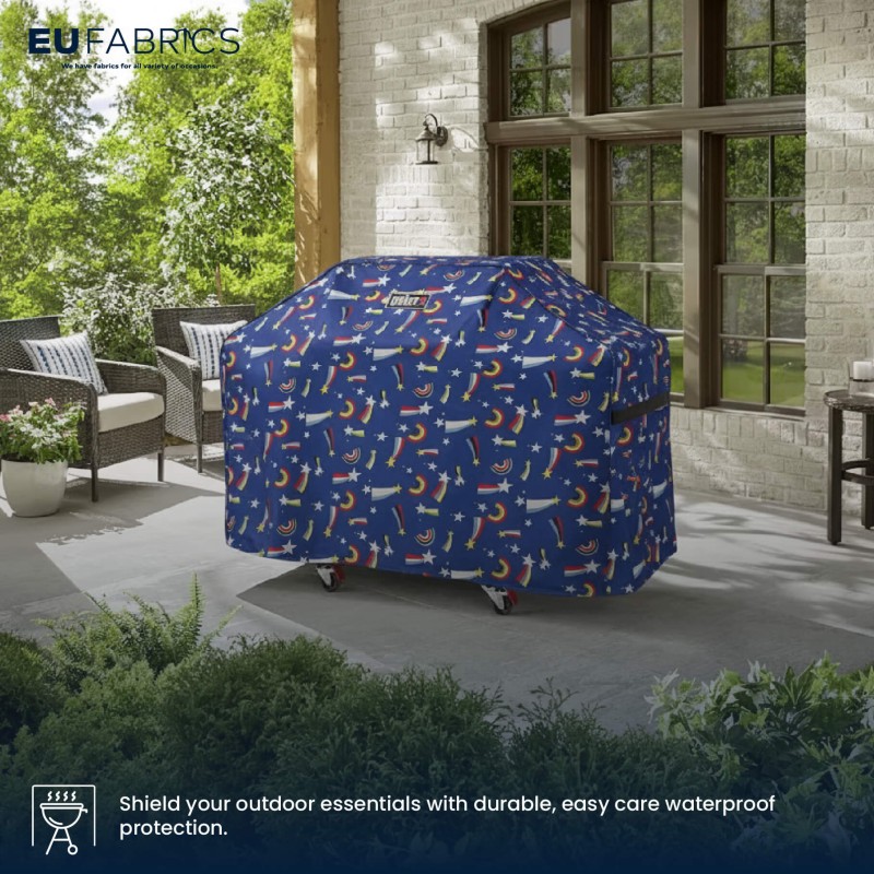 7oz PU Coated Waterproof Fabric Royal