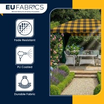 7oz PU Coated Waterproof Fabric Orange