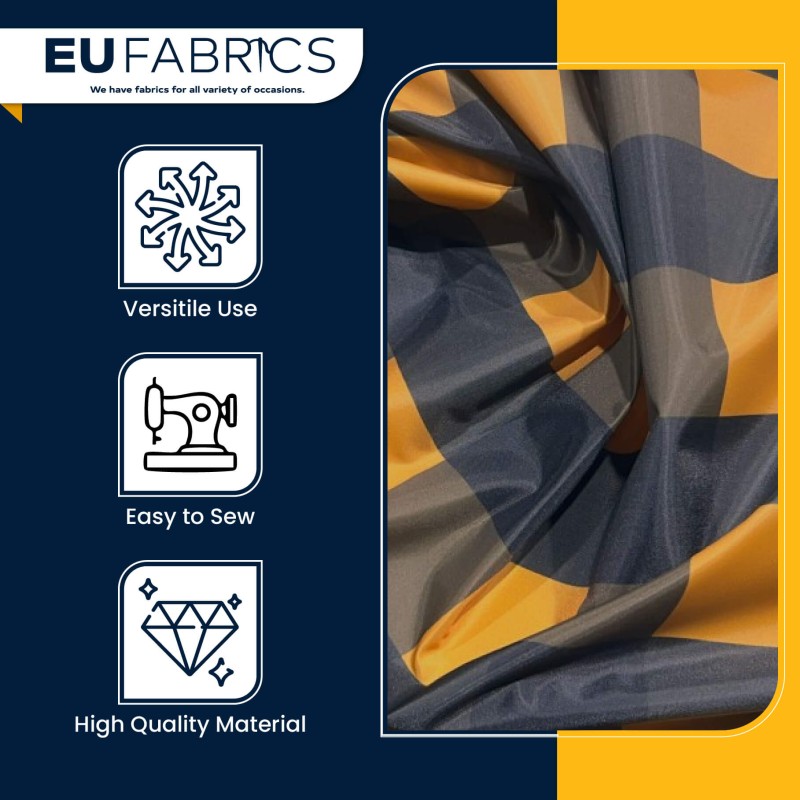 7oz PU Coated Waterproof Fabric Orange