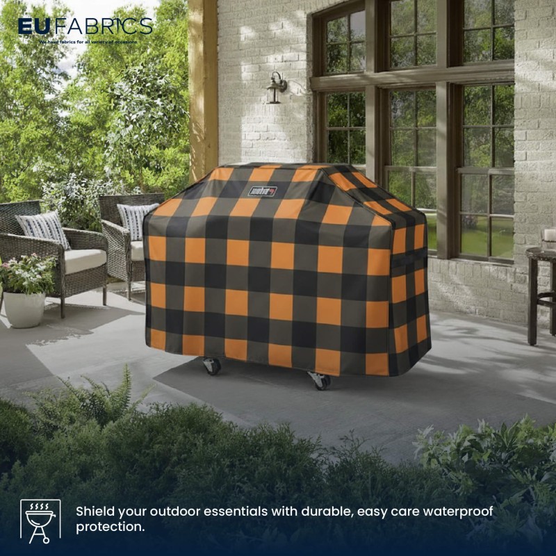 7oz PU Coated Waterproof Fabric Orange