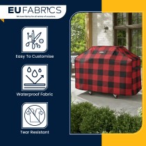 7oz PU Coated Waterproof Fabric Red