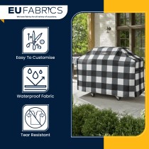 7oz PU Coated Waterproof Fabric Black