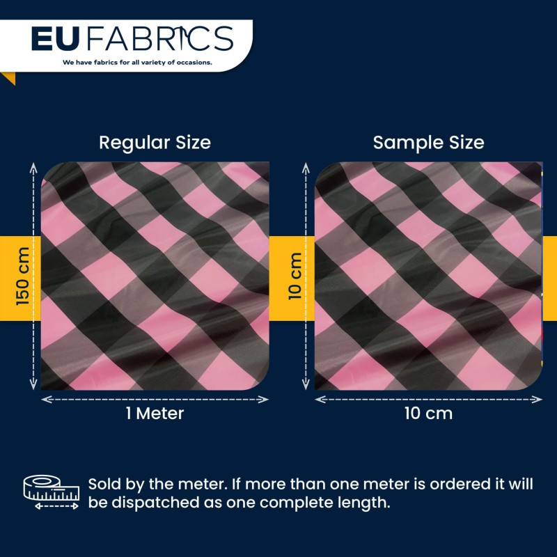 7oz PU Coated Waterproof Fabric Pink