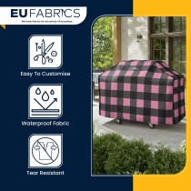 7oz PU Coated Waterproof Fabric Pink