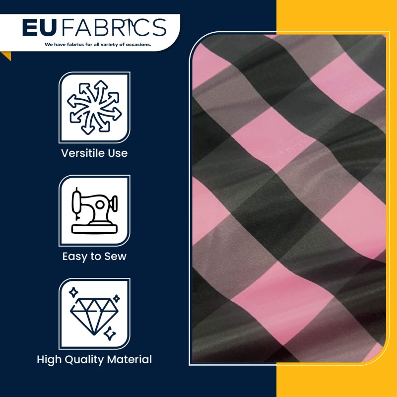 7oz PU Coated Waterproof Fabric Pink