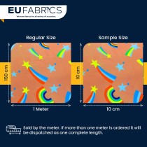 7oz PU Coated Waterproof Fabric Peach