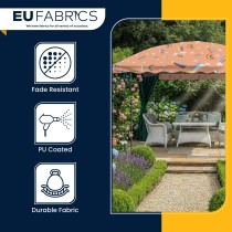 7oz PU Coated Waterproof Fabric Peach