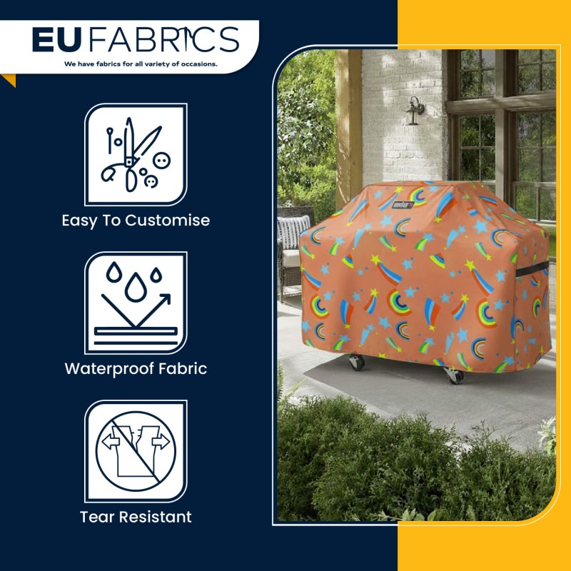 7oz PU Coated Waterproof Fabric Peach