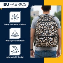 4oz Polyester NR005 Breathable Waterproof Fabric Leopard