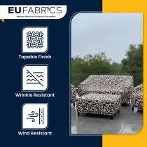 4oz Polyester NR005 Breathable Waterproof Fabric Leopard