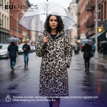 4oz Polyester NR005 Breathable Waterproof Fabric Leopard