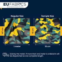 4oz Polyester NR005 Breathable Waterproof Fabric Yellow