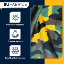 4oz Polyester NR005 Breathable Waterproof Fabric Yellow