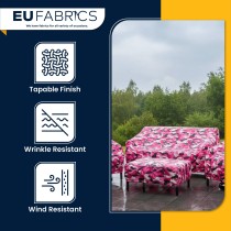 4oz Polyester NR005 Breathable Waterproof Fabric Pink Camo