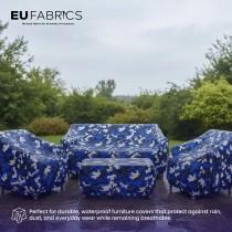 4oz Polyester NR005 Breathable Waterproof Fabric Royal Camo