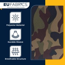 4oz Polyester NR005 Breathable Waterproof Fabric Olive Camo